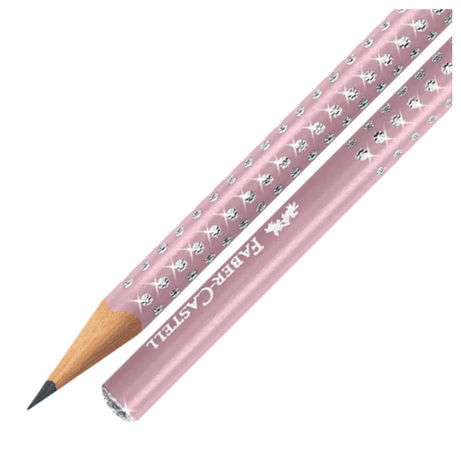 Lápis Sparkle Rosa Pastel Faber-Castell