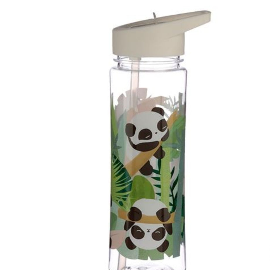 Garrafa com Palhinha Panda 500ml