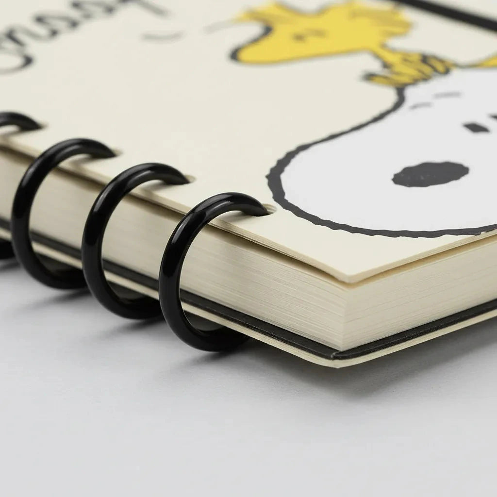 Caderno A5 Sistema de Discos Inteligente Snoopy