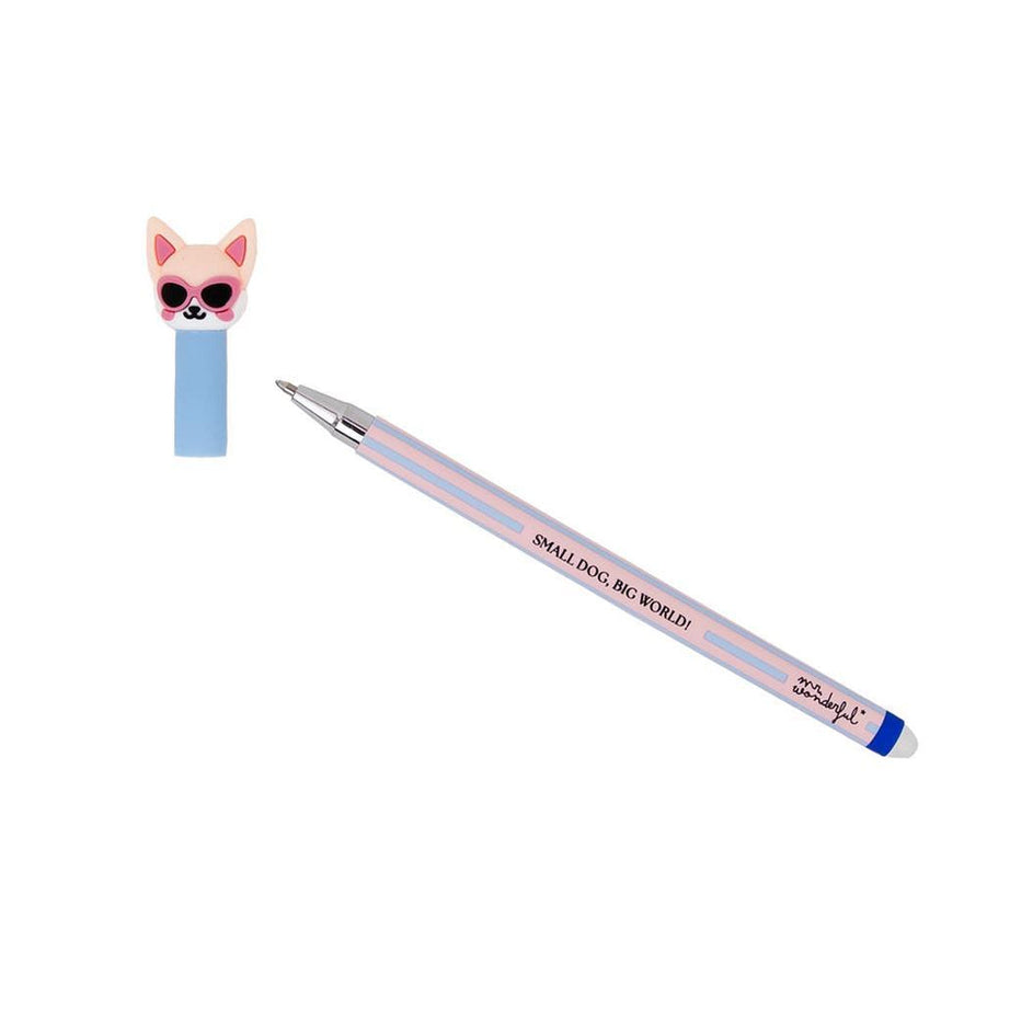 Caneta Apagável Chihuahua - Small dog, big world! Mr.Wonderfull