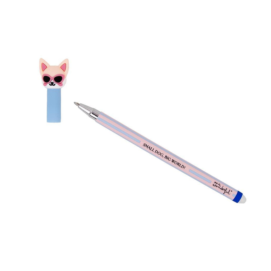 Caneta Apagável Chihuahua - Small dog, big world! Mr.Wonderfull