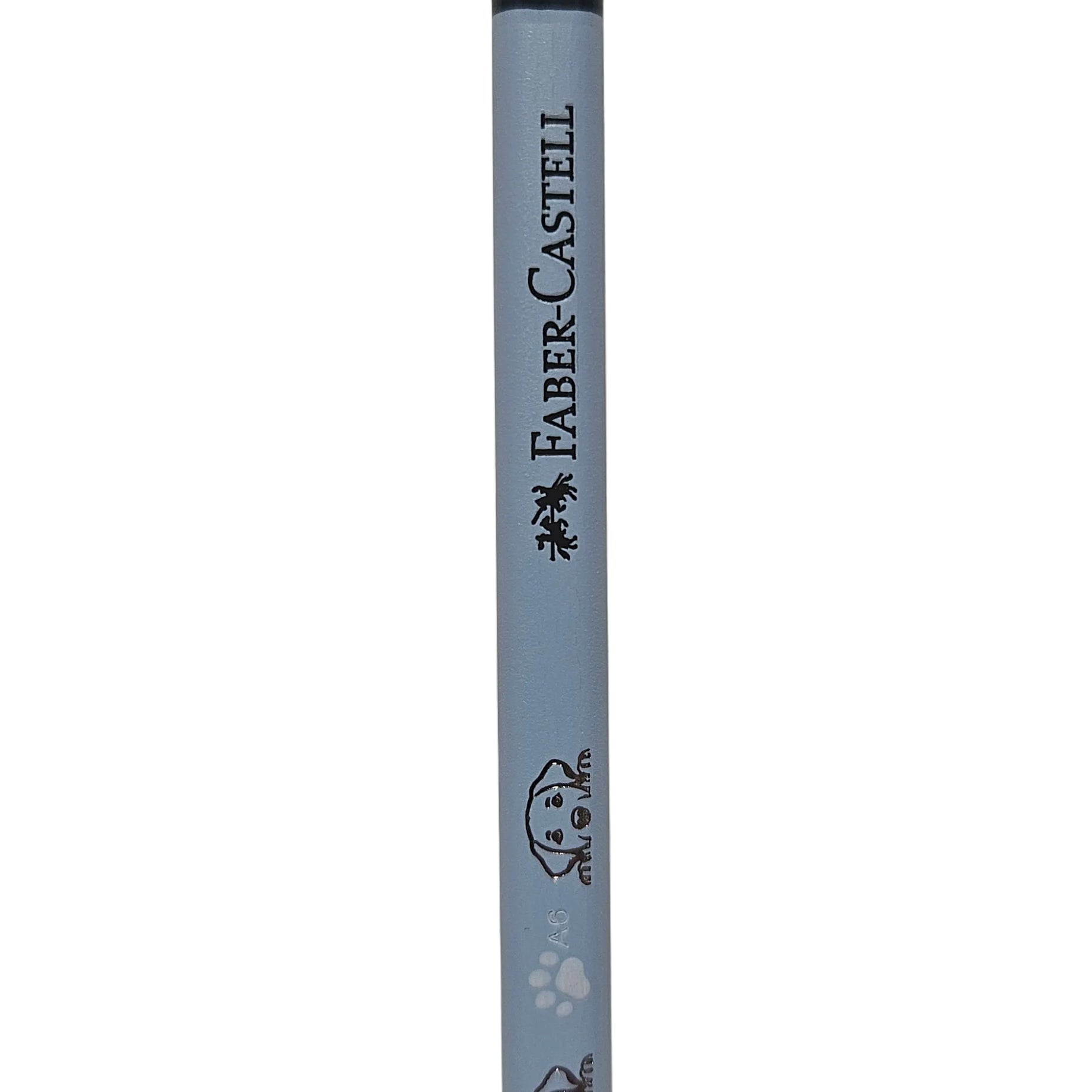 Lápis Cão Edição Limitada Faber-Castell em Madeira Preta