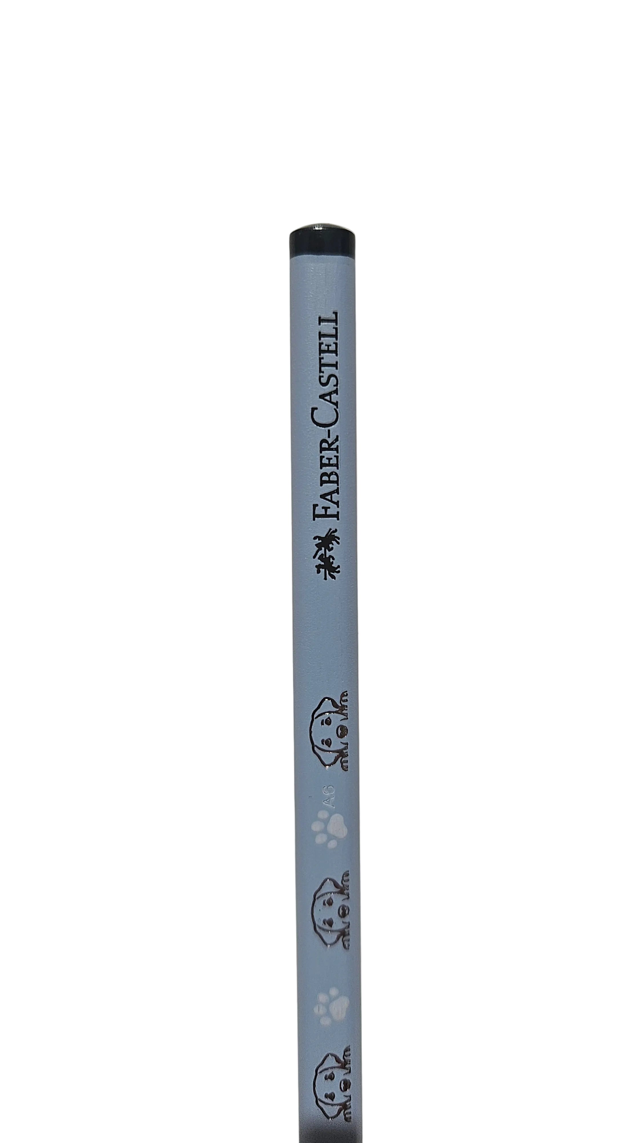 Lápis Cão Edição Limitada Faber-Castell em Madeira Preta