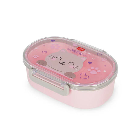 Caixa de Lanche com Divisória Gatinho Legami BTS