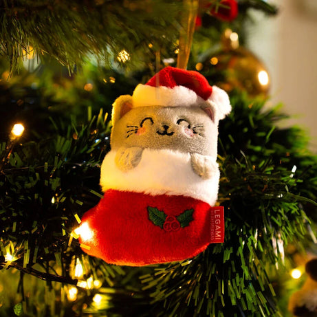 Pré-venda Enfeite de Natal Gato em Pelúcia Legami