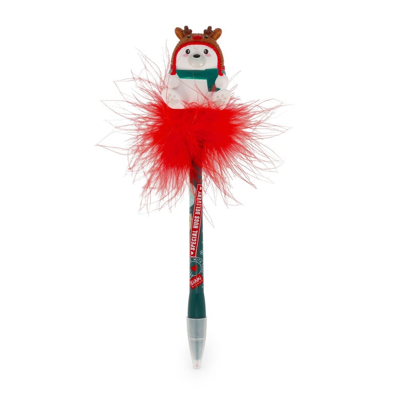 Pré-venda Caneta Urso Polar com Luz Edição Natal Legami