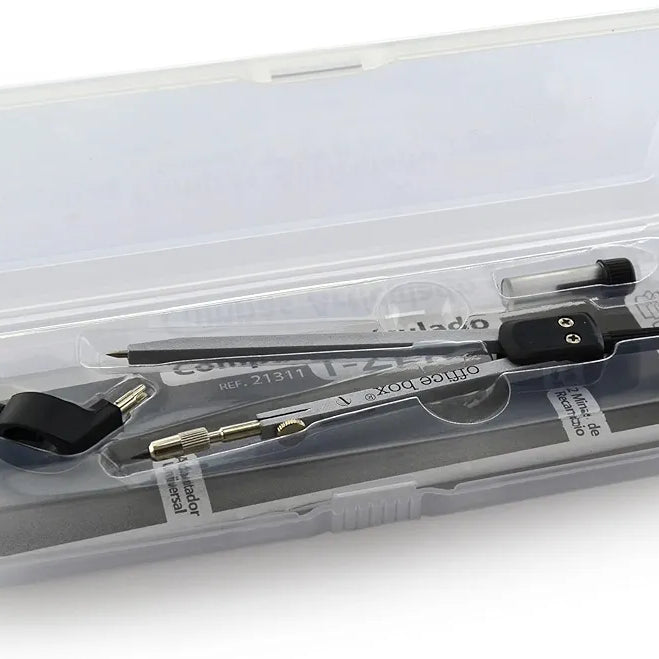 Compasso Articulado 3 Peças Preto