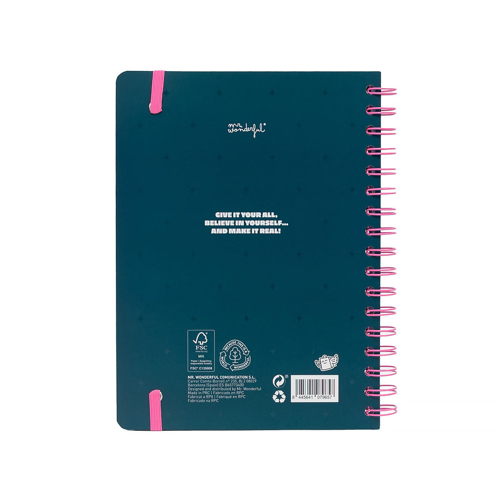 Agenda Semanal Mr.Wonderful "To Plan Or Not to Plan"