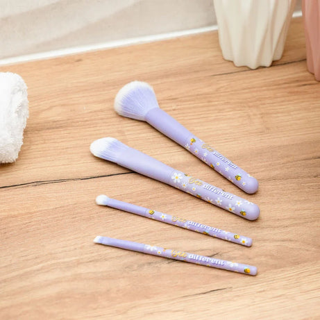 Conjunto 4 Pincéis Maquiagem Abelha Legami