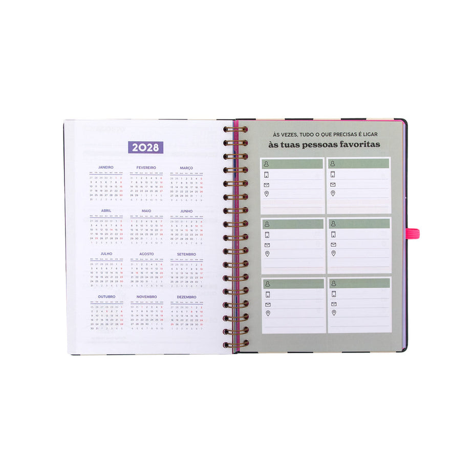 Agenda Semanal 2026-2027 Mr.Wonderful "Eu começo e logo se vê"
