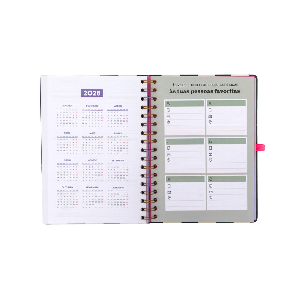 Agenda Semanal 2026-2027 Mr.Wonderful "Eu começo e logo se vê"