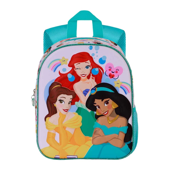 Mochila Pré-Escolar Princesas 3D
