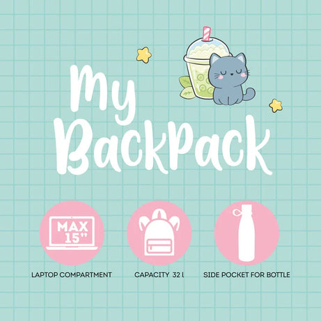 Mochila Gato Legami