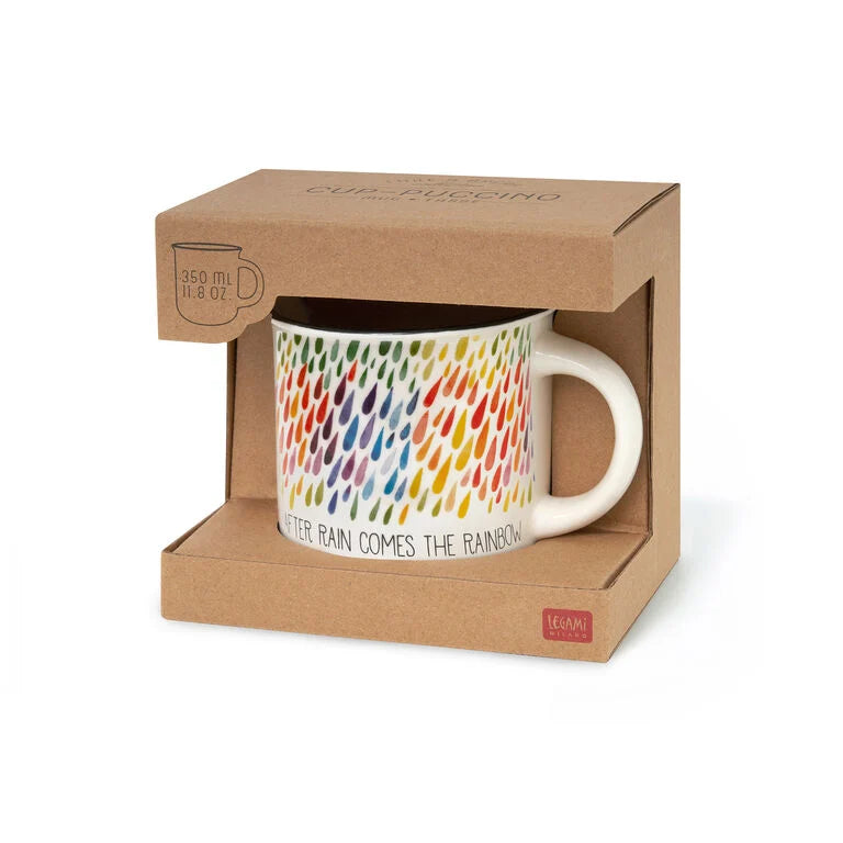 Caneca "After Rain Comes The Rainbow" Legami