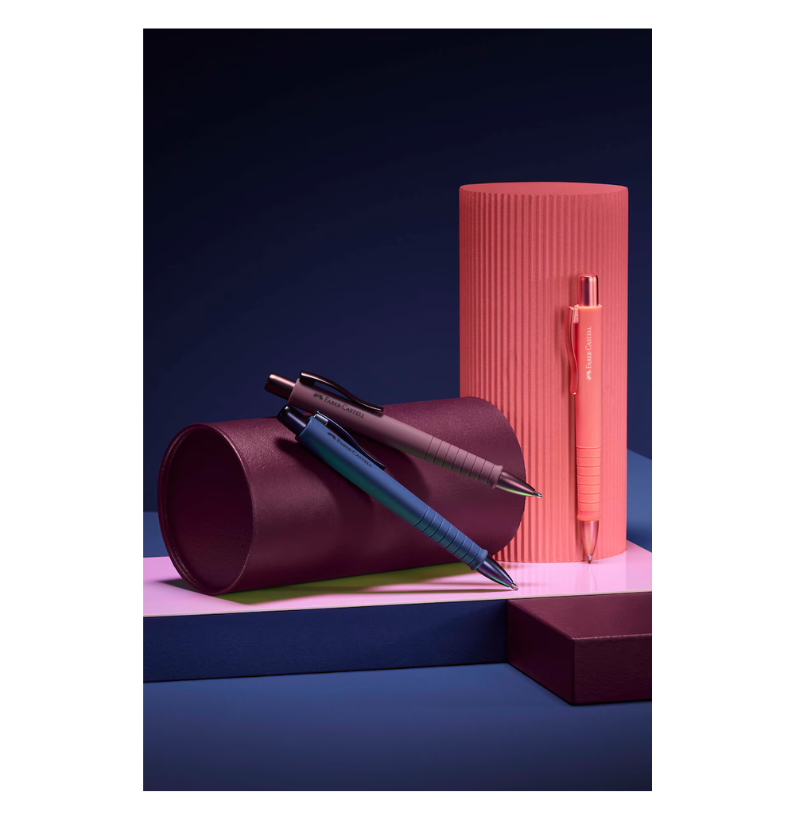 Caneta Esferográfica Poly Ball Urban Future Dusk Edição Limitada Faber-Castell