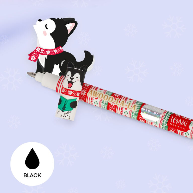 Pré-venda Conjunto 5 Mini Canetas Apagáveis Edição Limitada Natal Legami