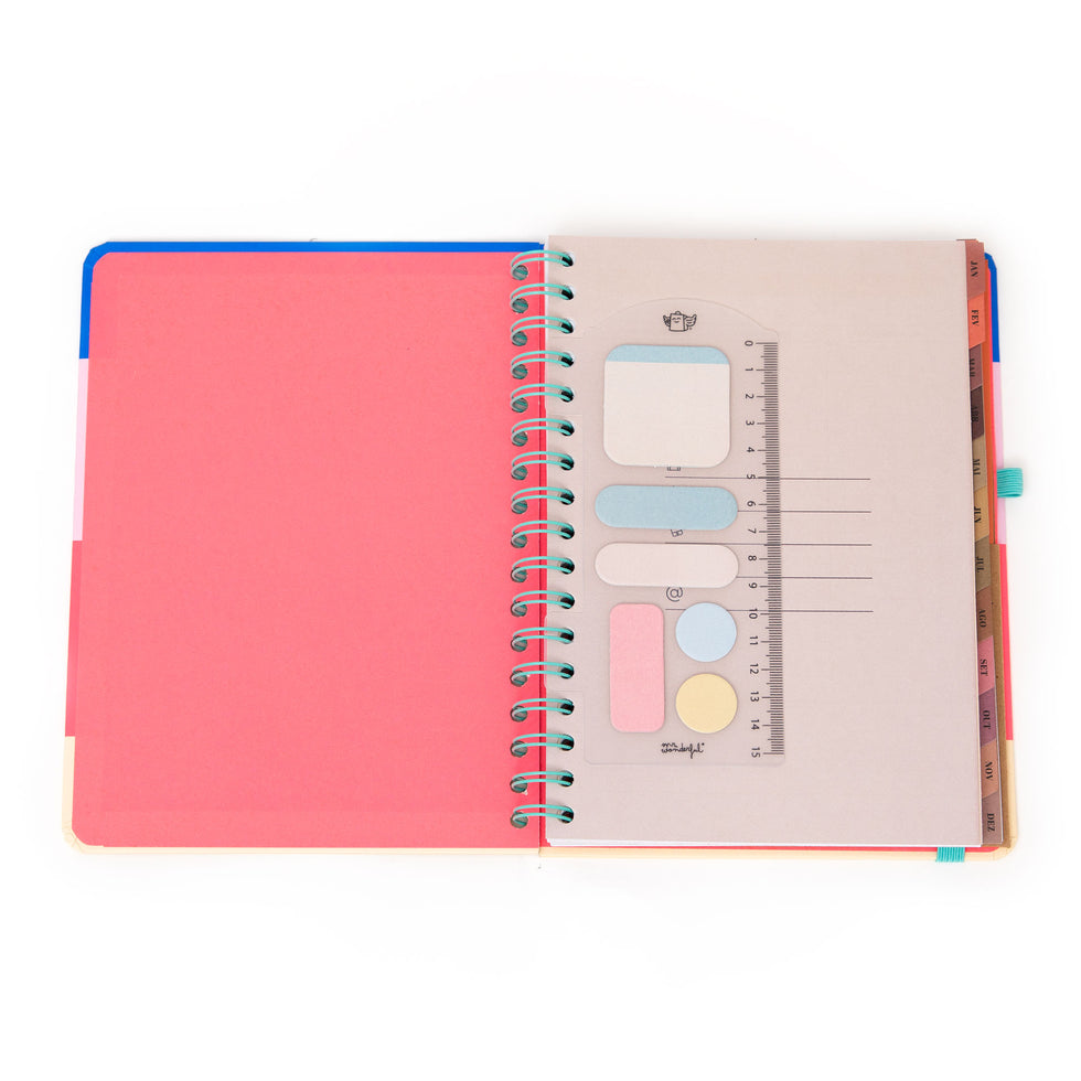 Agenda Semanal Mr.Wonderful 2026 - Por onde começamos? - Com Caneta Exclusiva