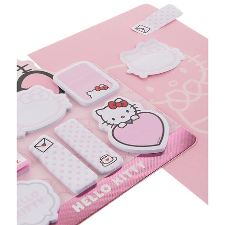Conjunto de Post Its Hello Kitty Vários Tamanhos