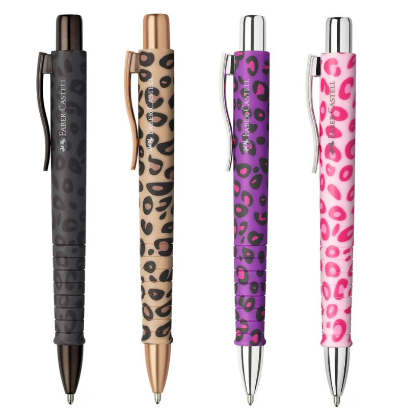 Caneta Esferográfica Poly Ball Wild Jungle Edição Limitada Faber-Castell