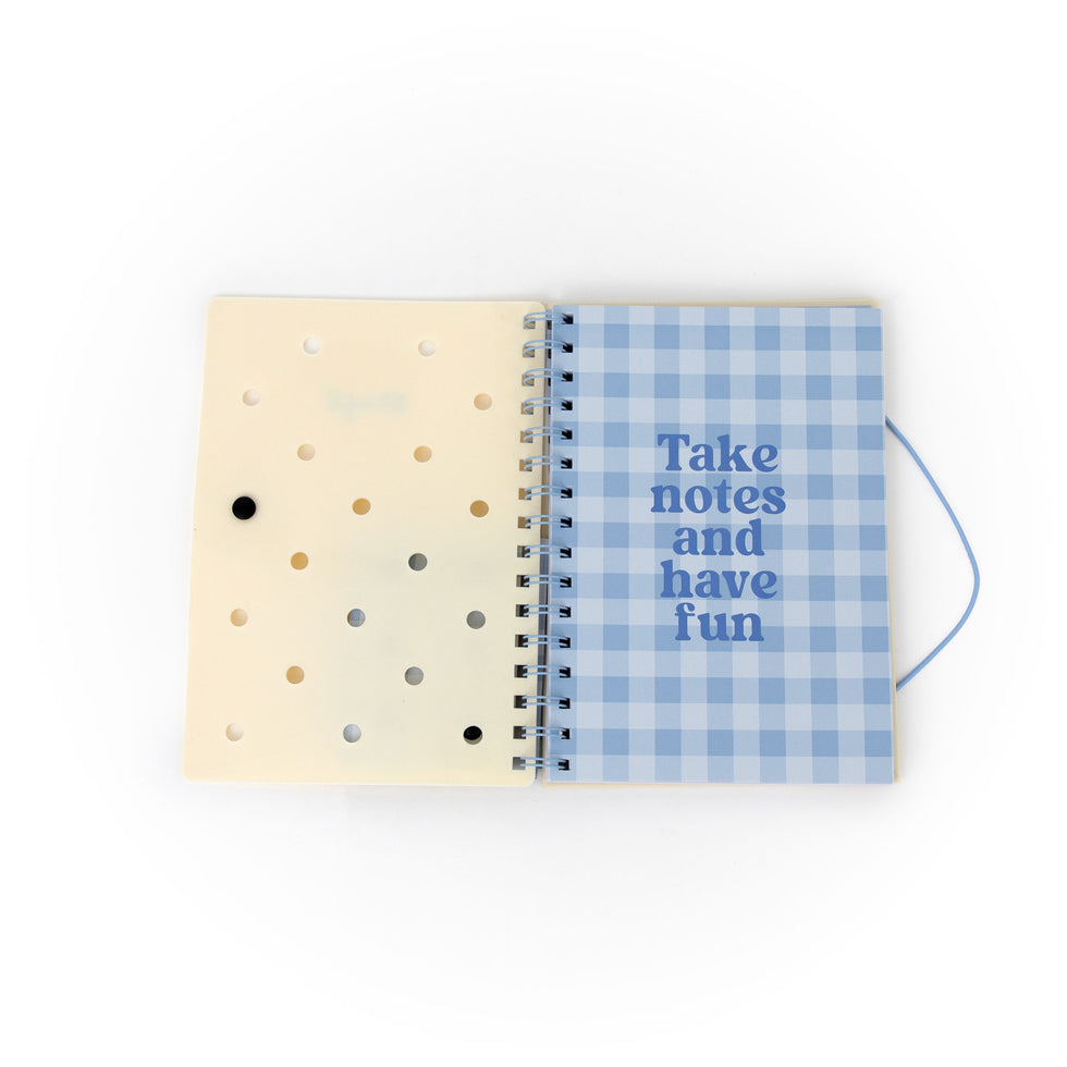 Caderno Espiral A5 com Pins Lazy Mr.Wonderful