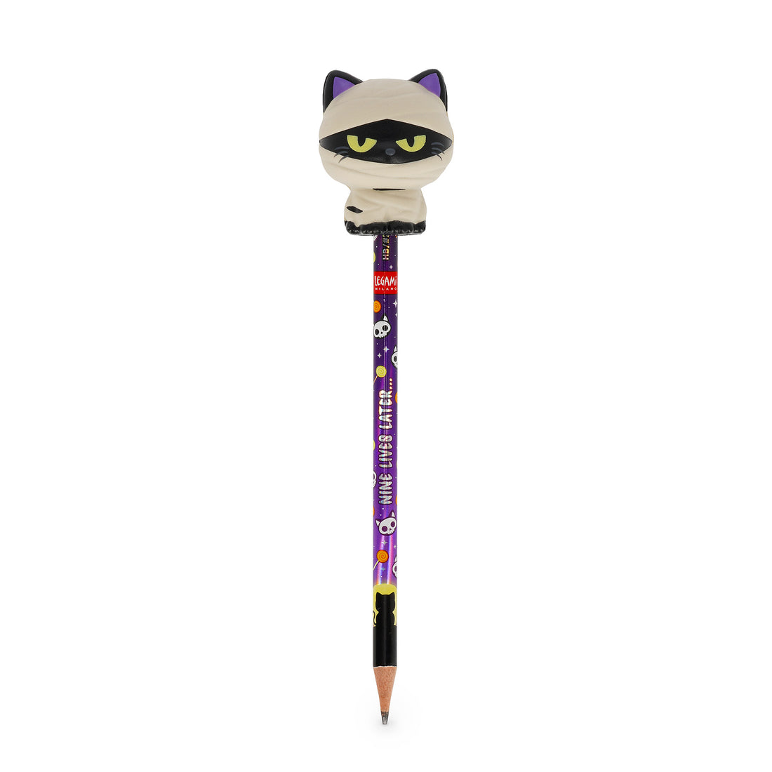 Brevemente - Lápis Squishy Gato Preto Halloween Legami
