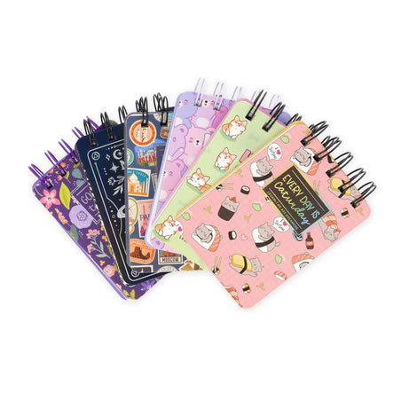 Bloco Notas Espiral Pautado Sushi Cat Legami