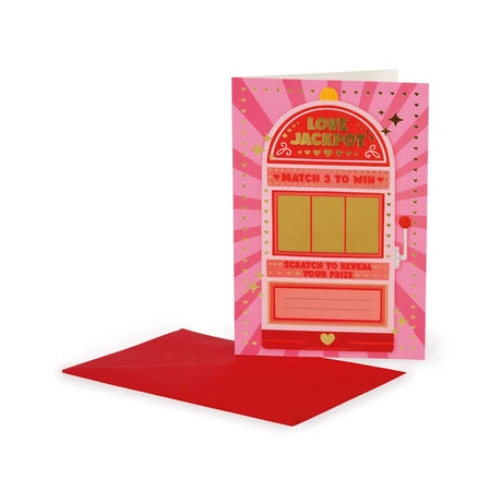 Postal Raspadinha com Envelope Legami