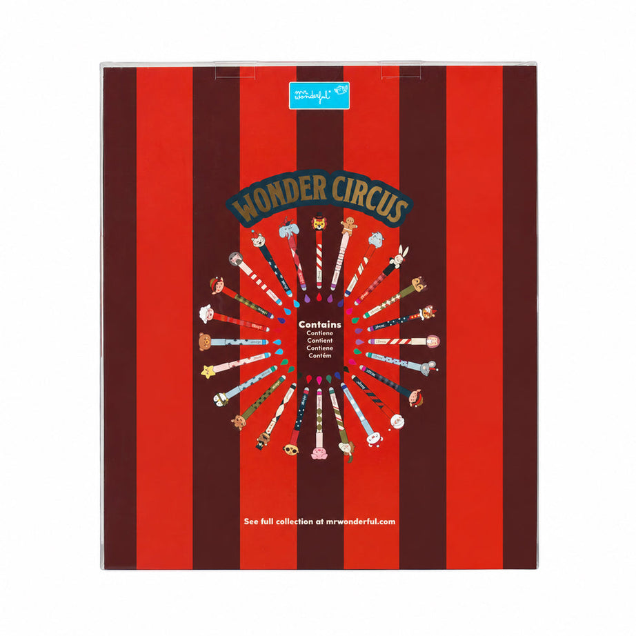 PRÉ-VENDA Calendário Advento Roda Gigante com 24 Mini Canetas Apagáveis Natal Mr.Wonderful