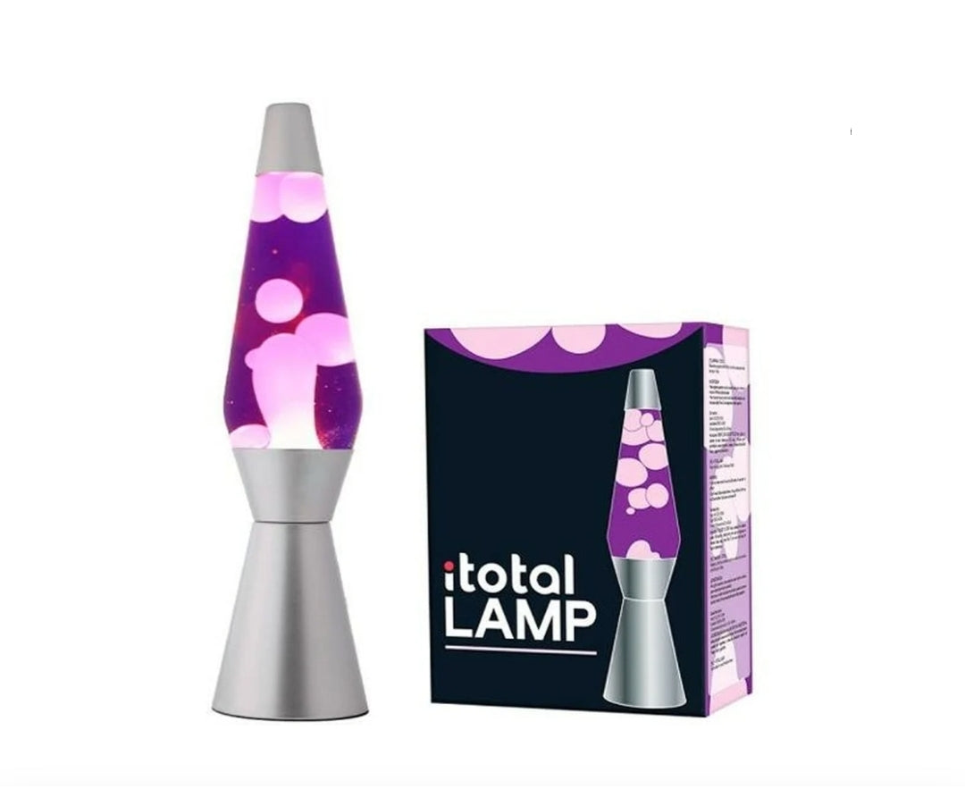 Candeeiro Lava Cinza