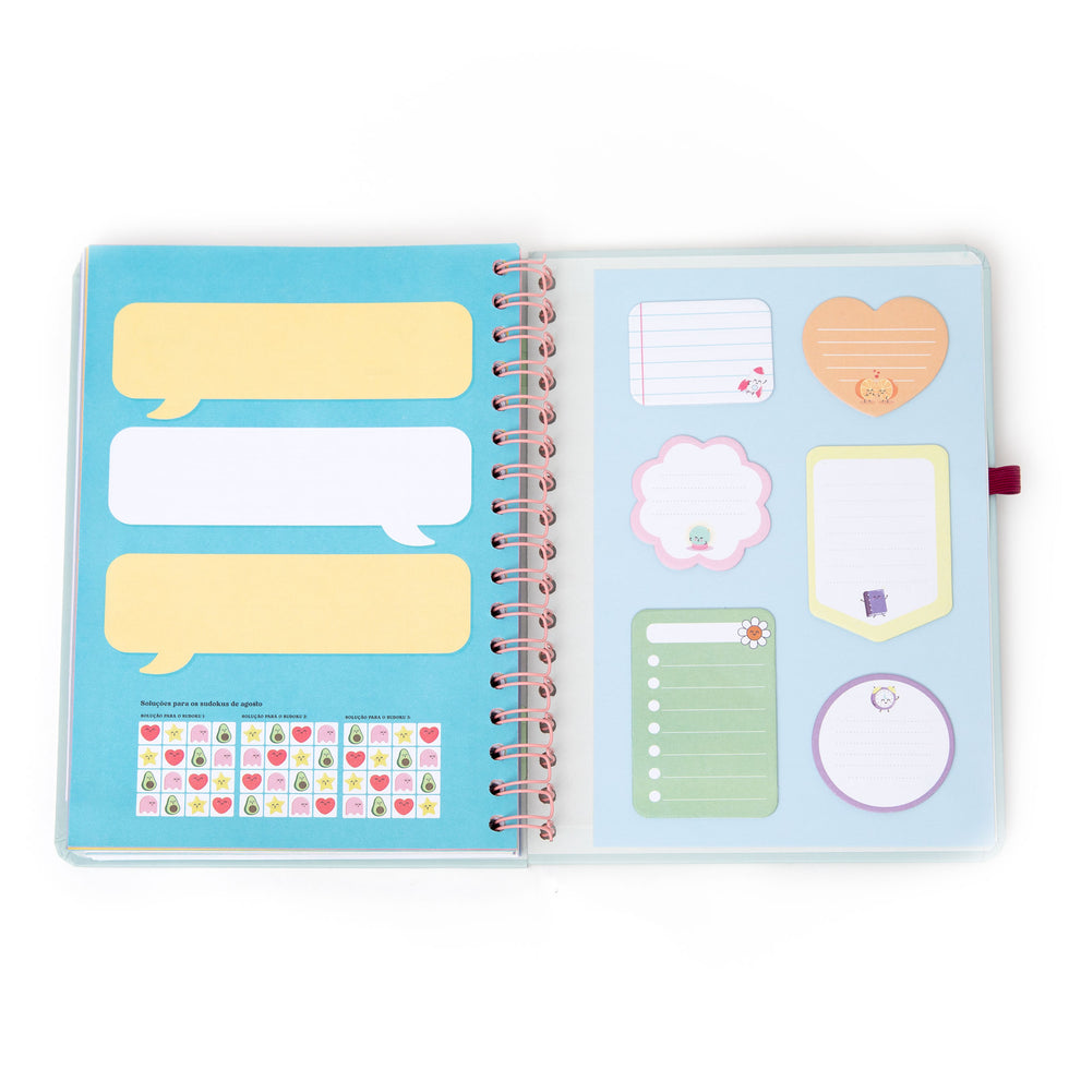 Agenda Semanal Mr.Wonderful 2026 - Objetivo da semana: que termine! - Com Caneta Exclusiva