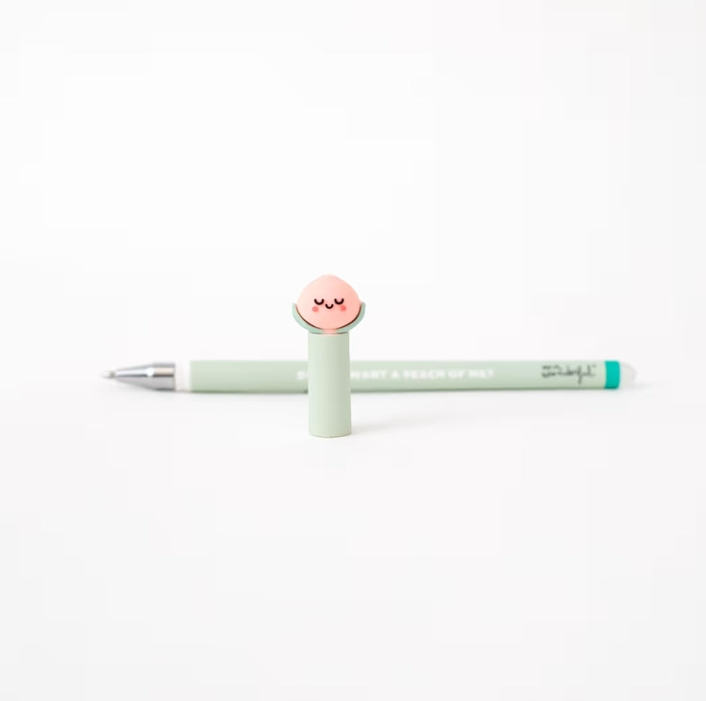 Caneta que Apaga Mr.Wonderful Pêssego - Do you want a peach of me?