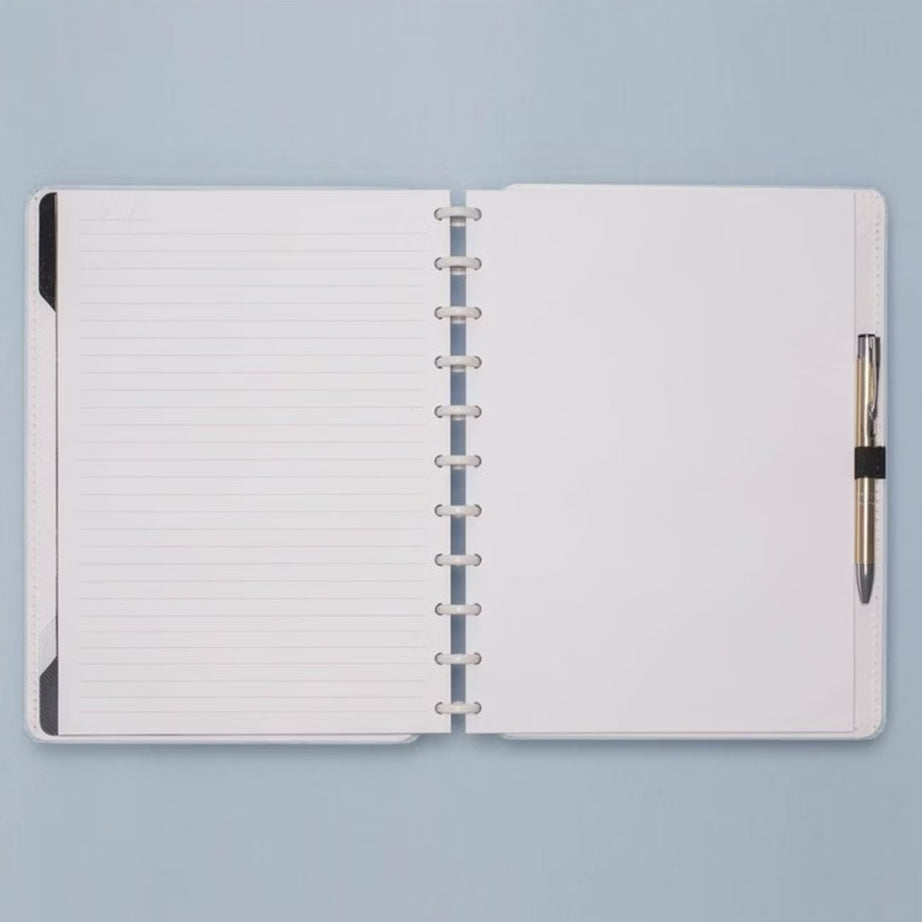 Caderno Inteligente A4 Azul Pastel