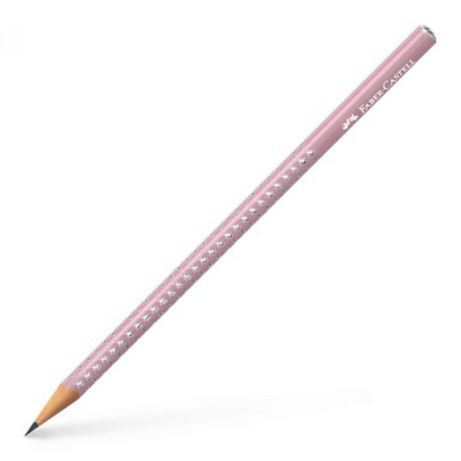 Lápis Sparkle Rosa Pastel Faber-Castell