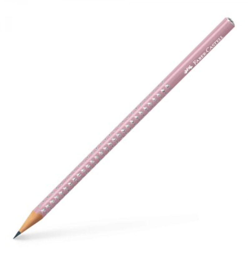 Lápis Sparkle Rosa Pastel Faber-Castell