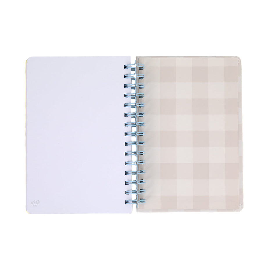 Caderno Squishy Liso Espiral A5 Guaxinim Lazy Mr.Wonderful