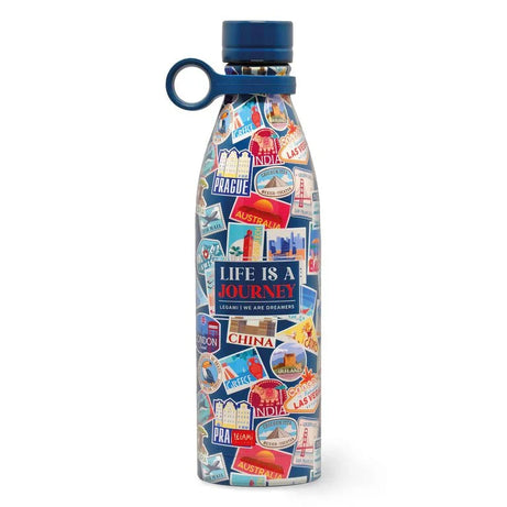 Garrafa Térmica 800ml Travel Stickers Legami