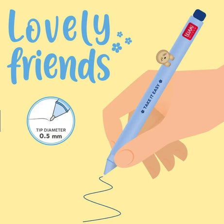 Caneta Preguiça Gel - Legami Lovely Friends