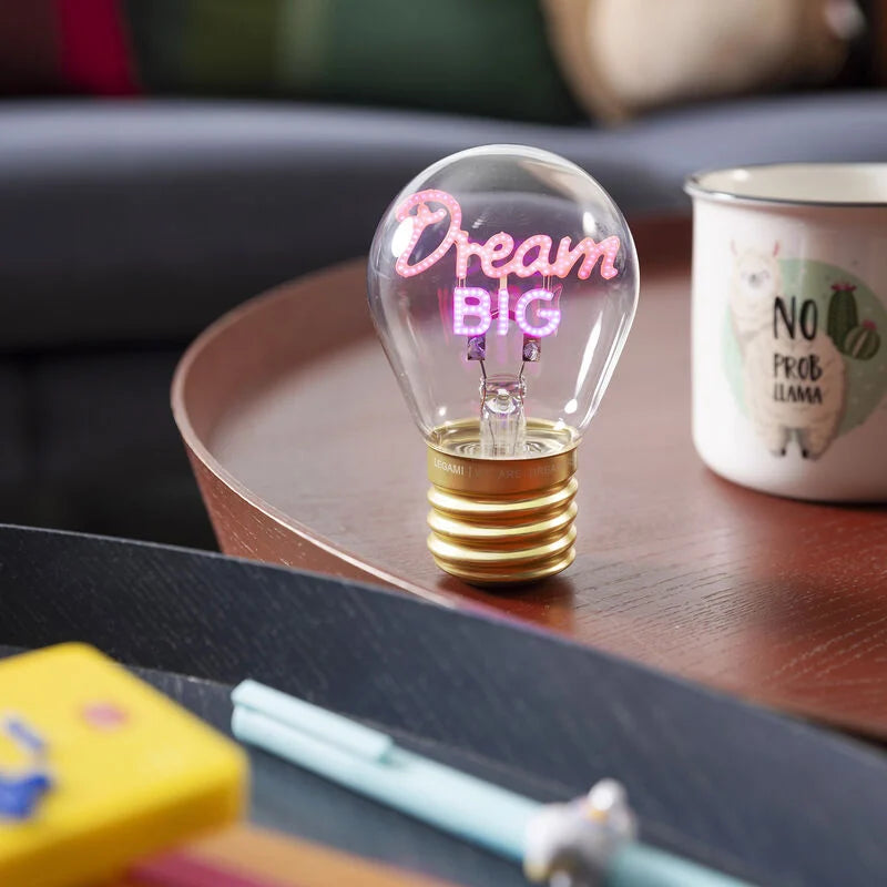 Luz Presença  Dream Big Bulb Legami