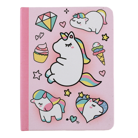 Mini NoteBook Unicórnio Itotal