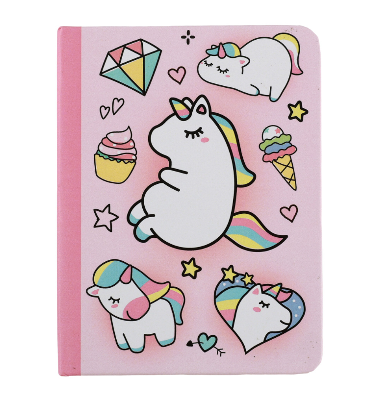 Mini NoteBook Unicórnio Itotal