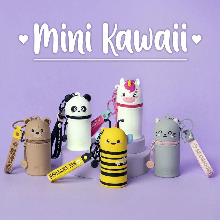 Porta Moedas e Porta Chaves Mini Kawai Unicórnio Legami