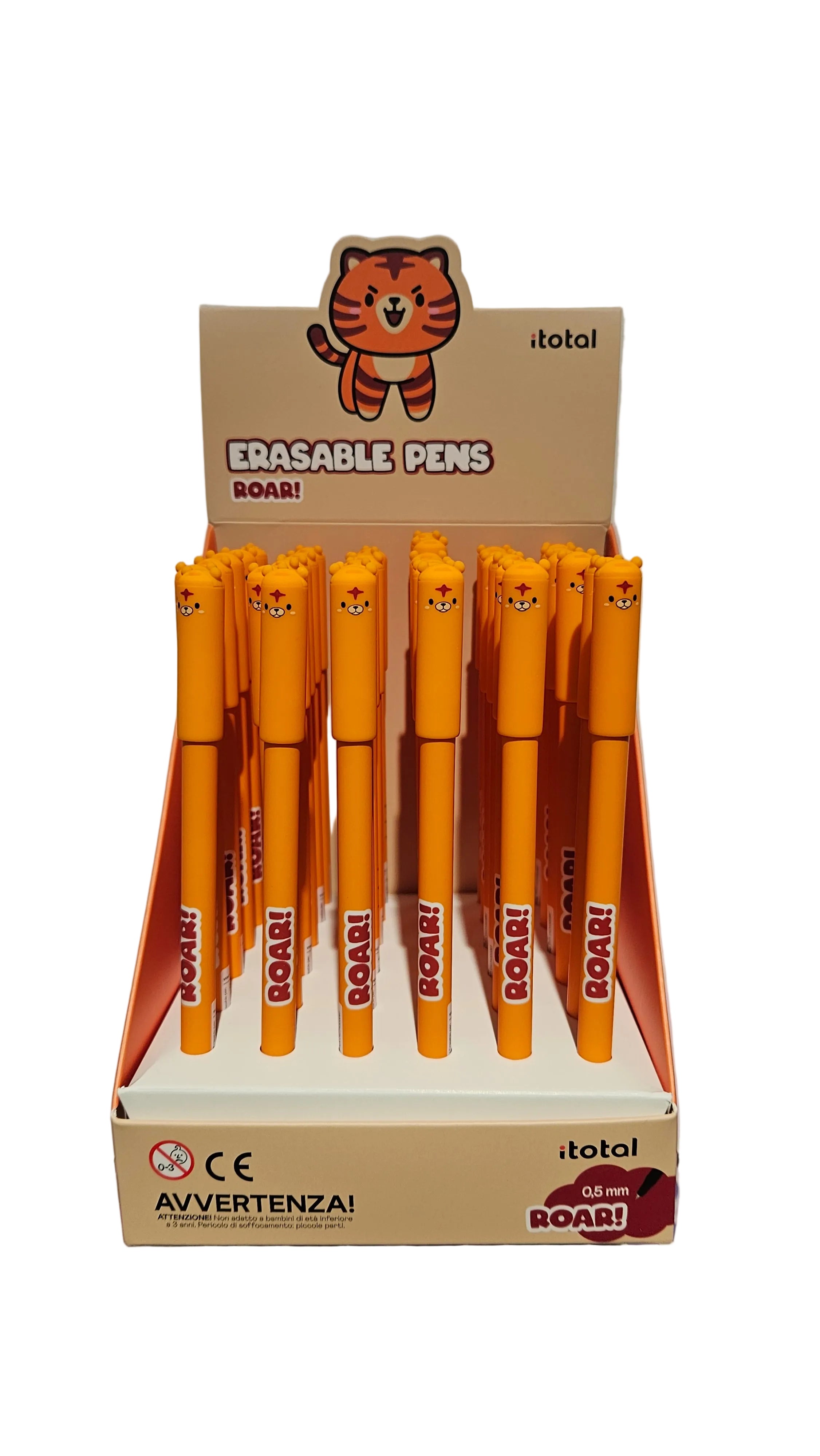 Caneta Apagável Tigre Itotal