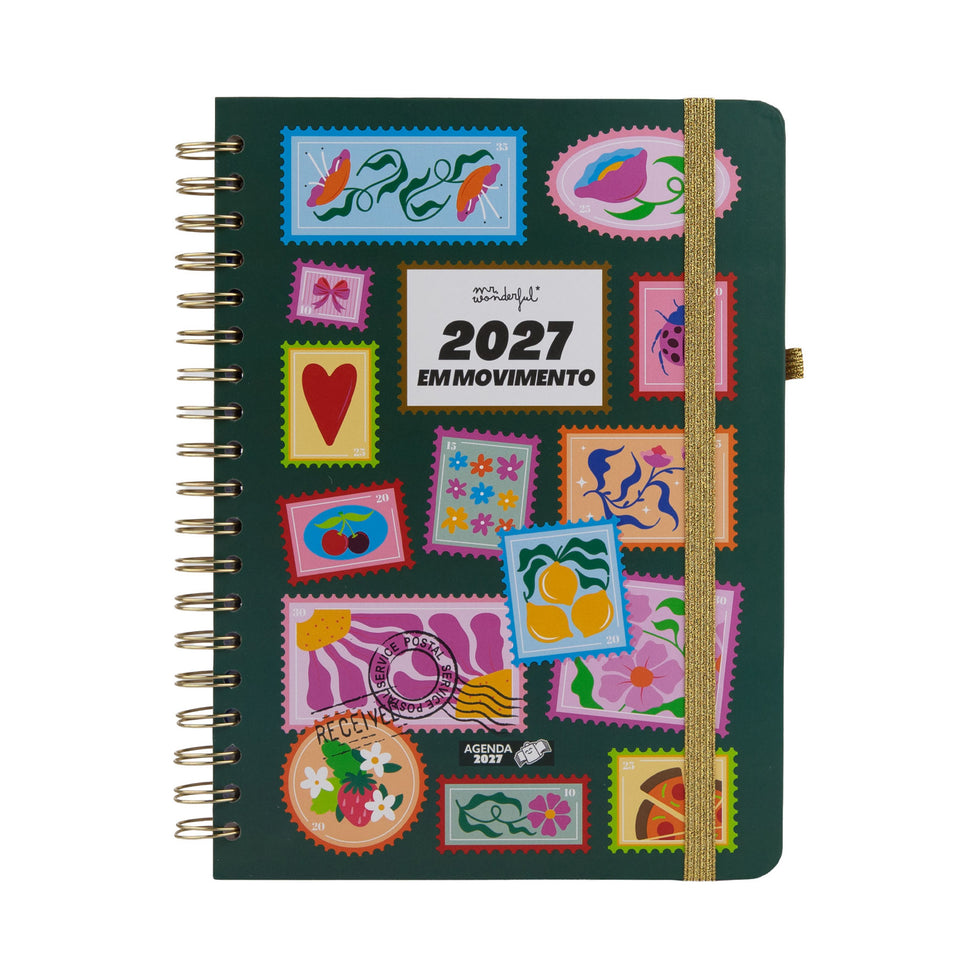 Agenda Semanal Grande 2027 Mr.Wonderful