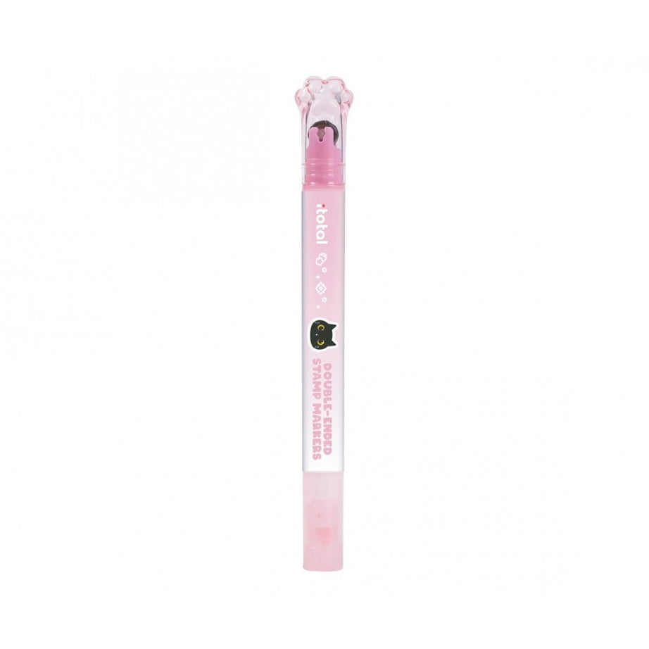Sublinhador com Carimbo e Glitter Rosa Itotal