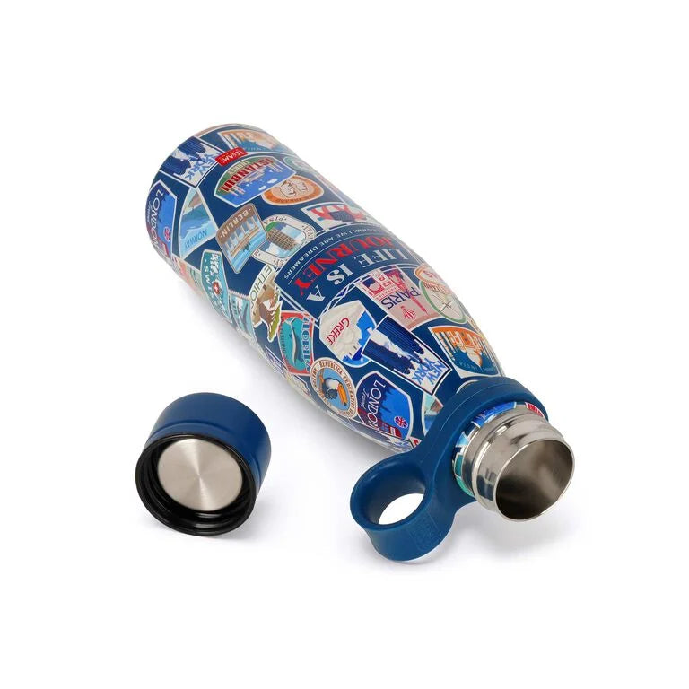 Garrafa Térmica 500ml Travel Stickers Legami