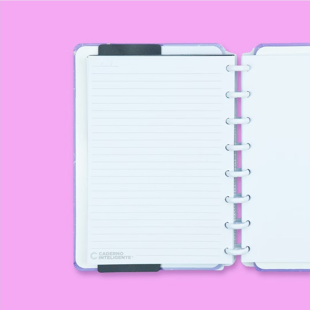 Caderno Inteligente A5 Purple Galaxy ed. Especial Gocase