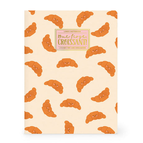 Caderno Grande B5 Pautado  Croissant Legami