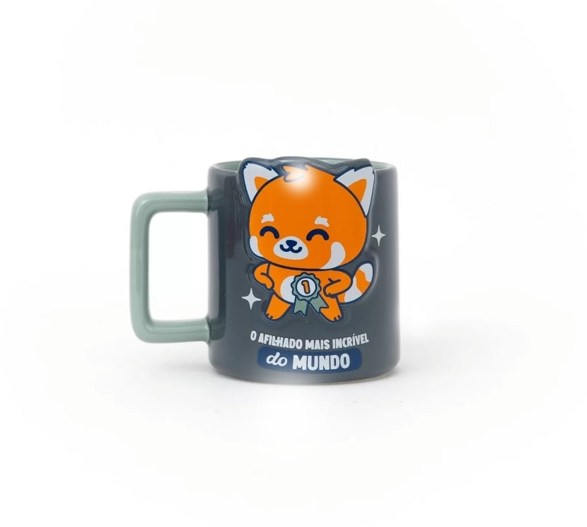 Caneca 3D "O Afilhado mais Incrível do Mundo" Mr.Wonderful