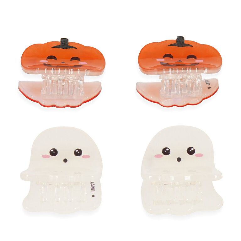 Conjunto 4 Molas de Cabelo Halloween Legami