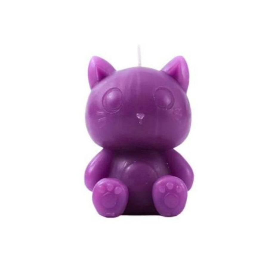 Vela Gato Roxo 3D Aroma Lavanda Itotal